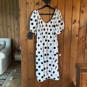 Mara Hoffman Puff Sleeve Dress